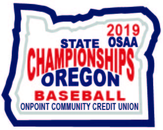 OSAA 2019 State Baseball Letterman Jacket Patch