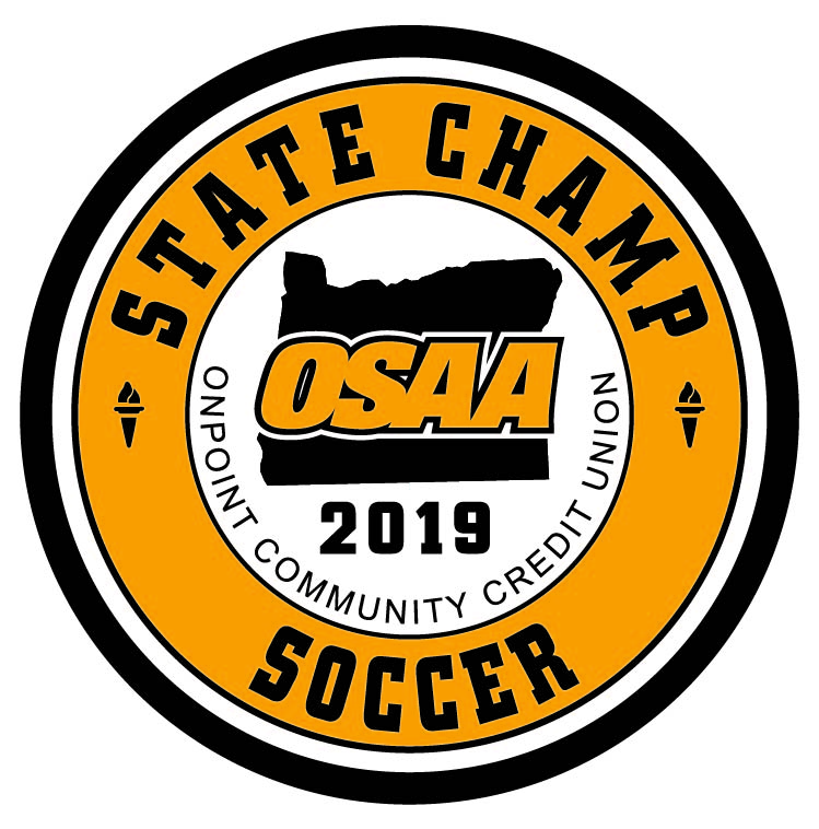 OSAA 2019 State Champion Soccer Patch