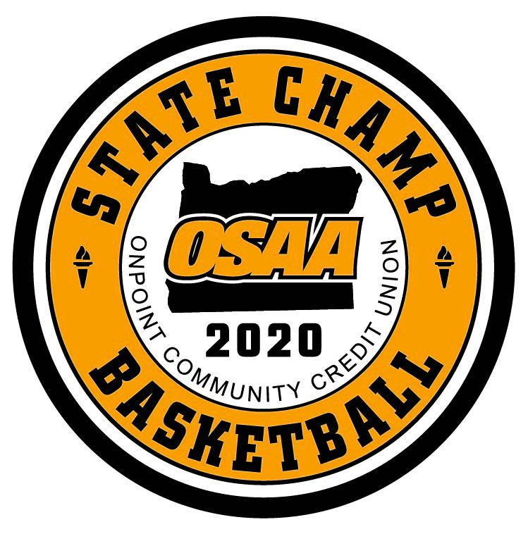 OSAA 2020 State Champion Basketball Patch