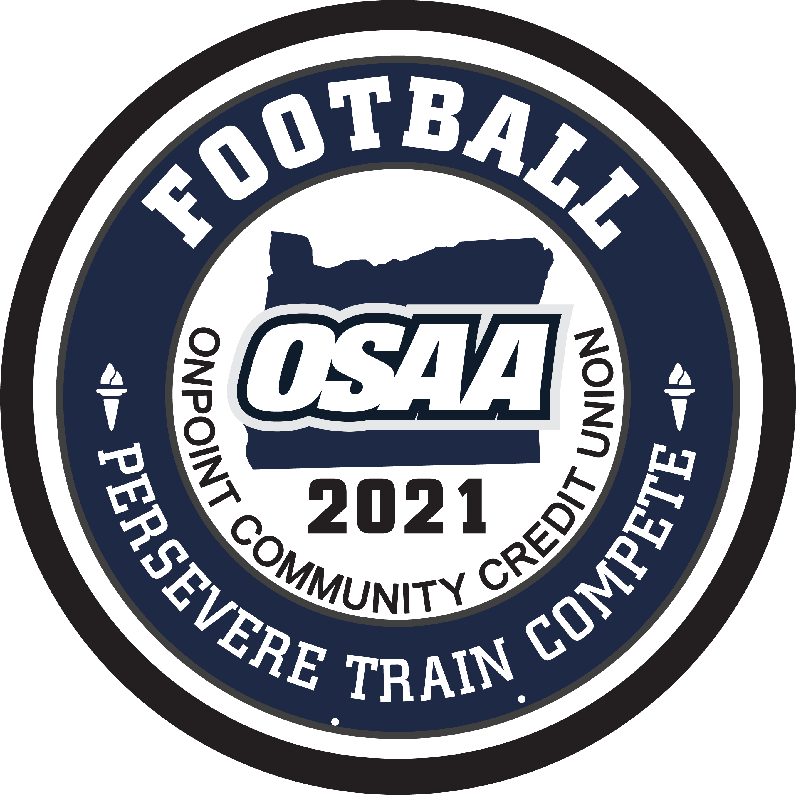 OSAA 2021 Football Patch