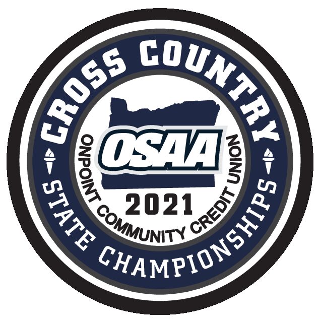 OSAA 2021 Cross Country State Patch