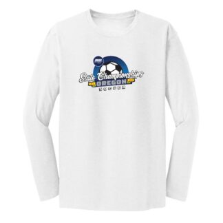 OSAA State Soccer Long Sleeve - White