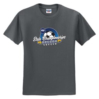 OSAA State Soccer Short Sleeve - Charcoal