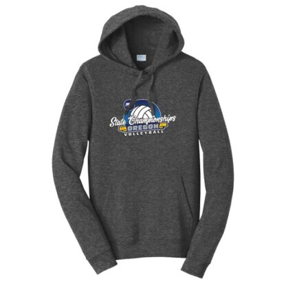 OSAA 2021 State Volleyball Hoodie - Dark Heather Grey