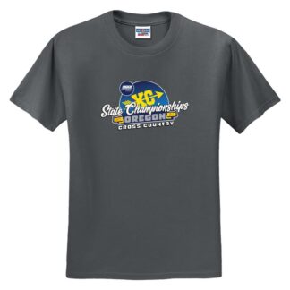 OSAA 2021 State XC Short Sleeve - Charcoal