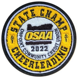 OSAA 2022 Cheer Champions Patch