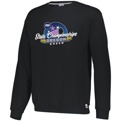 OSAA 2022 State Cheer Crewneck Black