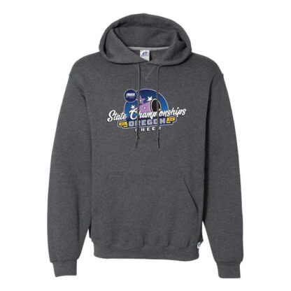 OSAA 2022 State Cheer Hoodie Dark Heather Grey