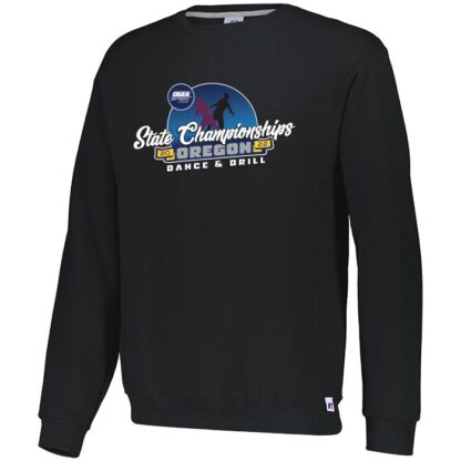 OSAA 2022 State Dance n Drill Crewneck Black