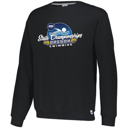 OSAA 2022 State Swimming Crewneck Black