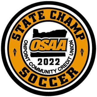 2022 OSAA State Soccer Champions Patch