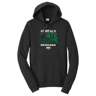 Estacada 2022 OSAA Football Champions Hoodie - Black