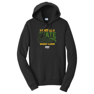 West Linn 2022 OSAA Football Champions Hoodie - Black