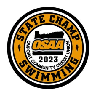 2023 OSAA State Swimming Champions Patch