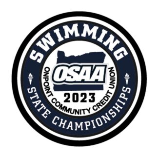 2023 OSAA State Swimming Championship Patch