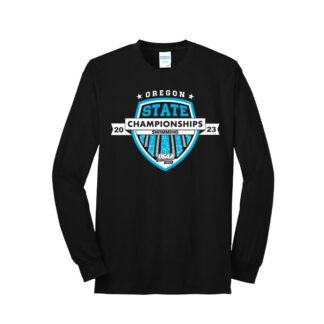 2023 OSAA Swimming Championships Long Sleeve T-Shirt - Black