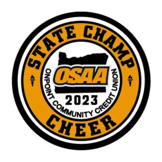 OSAA 2023 Cheerleading CHAMPIONS Patch