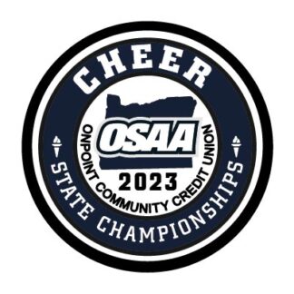 OSAA 2023 Cheerleading Patch