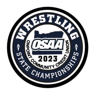 OSAA 2023 Wrestling Championships Patch