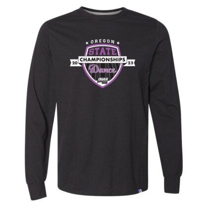 2023 OSAA Dance and Drill championship Long Sleeve T-shirt - black