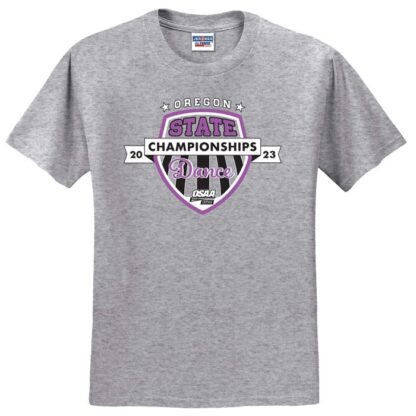 2023 OSAA Dance and Drill championship Short Sleeve T-Shirt - Light Grey