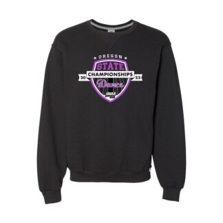 2023 OSAA Dance and Drill championship crewneck - Black