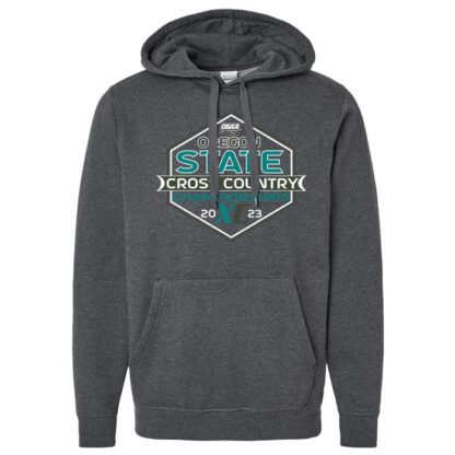 2023 OSAA Cross Country Hoodie - Dark Heather Grey