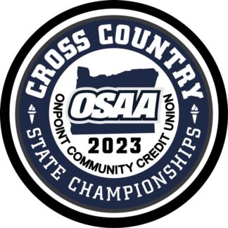 2023 OSAA Cross Country Letterman Patch