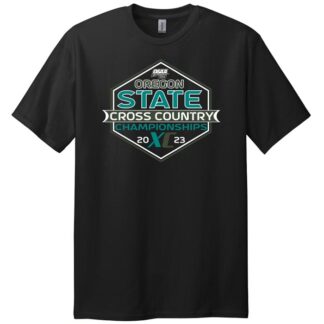 2023 OSAA Cross Country Short Sleeve T shirt - Black