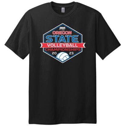 2023 OSAA Volleyball Short Sleeve TShirt - Black