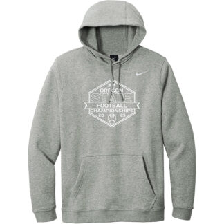 2023 OSAA State Football Championships NIke Hoodie Dark Grey Heather