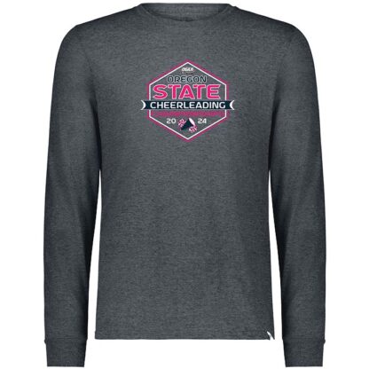 2024 OSAA Cheerleader Championships Long Sleeve Tshirt - Black Heather