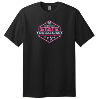 2024 OSAA Cheerleader Championships short Sleeve Tshirt - Black