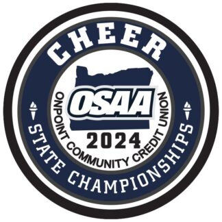 2024 OSAA Cheerleading Letterman Patch