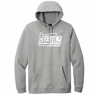 OSAA 2025 State Speech Nike Hoodie - Light Grey