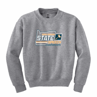 OSAA 2025 State Speech Crewneck - Light Grey