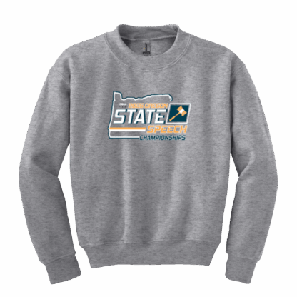 OSAA 2025 State Speech Crewneck - Light Grey