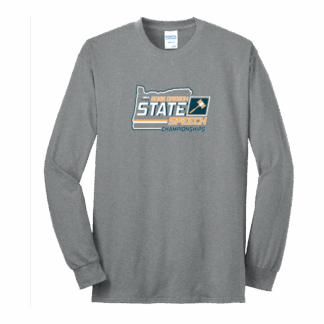 OSAA 2025 State Speech Long Sleeve - Light Grey