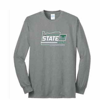 OSAA 2025 State Band Long Sleeve - Light Grey