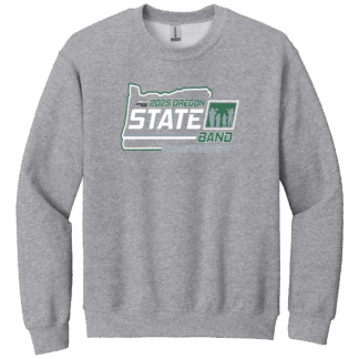 OSAA 2025 State Band Crewneck - Light Grey