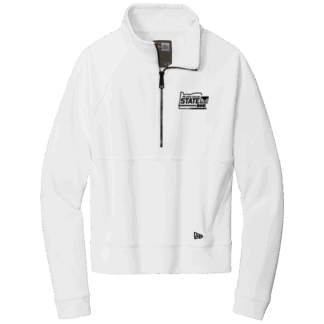 OSAA 2025 State Band New Era Ladies 1/4 Zip - White