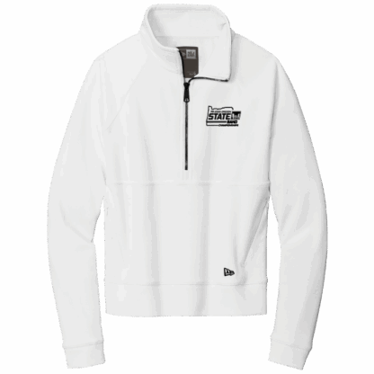OSAA 2025 State Band New Era Ladies 1/4 Zip - White