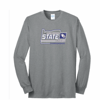 OSAA 2025 State Choir Long Sleeve - Light Grey