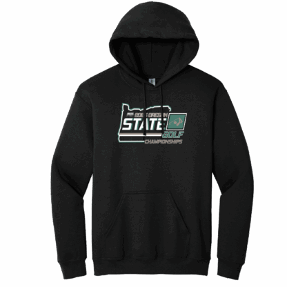 OSAA 2025 State Golf Hoodie - Black