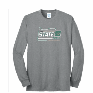 OSAA 2025 State Golf Long Sleeve - Light Grey