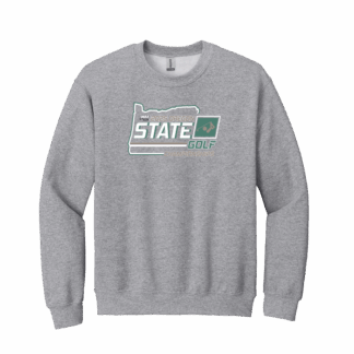 OSAA 2025 State Golf Crewneck - Light Grey
