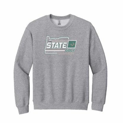 OSAA 2025 State Golf Crewneck - Light Grey