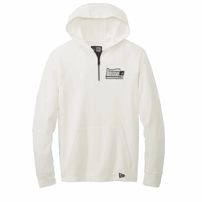 OSAA 2025 State Golf New Era Hooded 1/4 zip - White