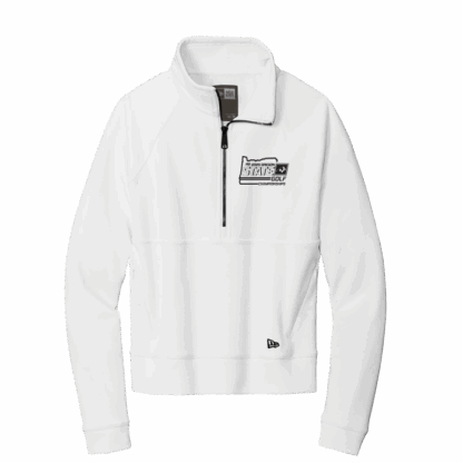 OSAA 2025 State Golf New Era Ladies 1/4 Zip - White