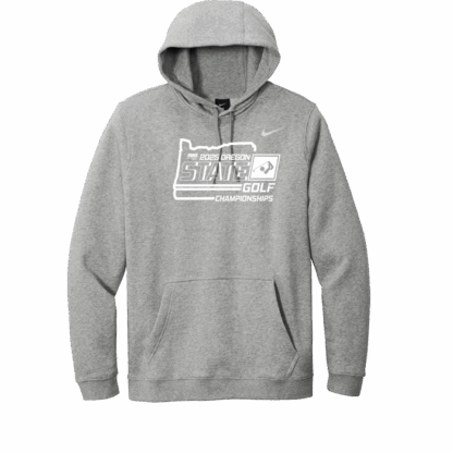 OSAA 2025 State Golf Nike Hoodie - Light Grey